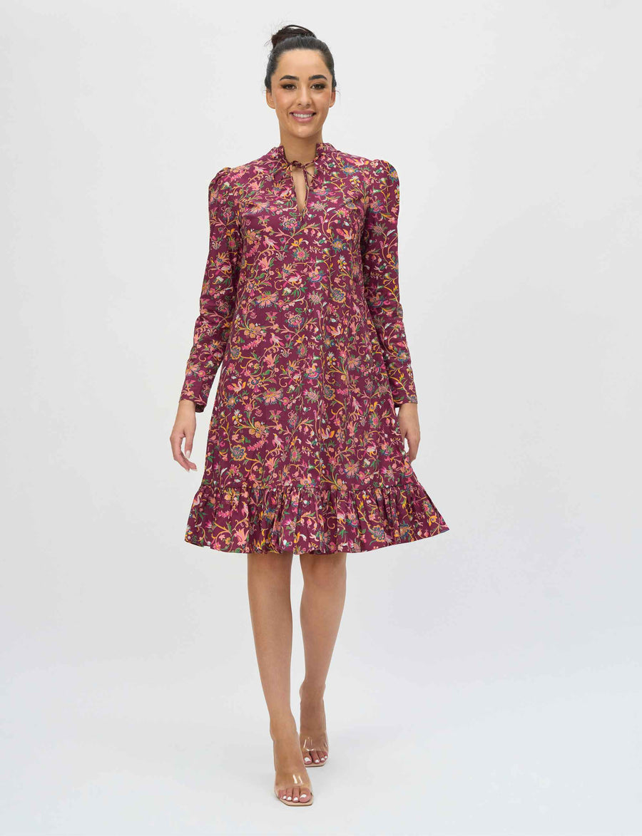 Emmanuelle 'Madras Chintz' A-line Shift Dress