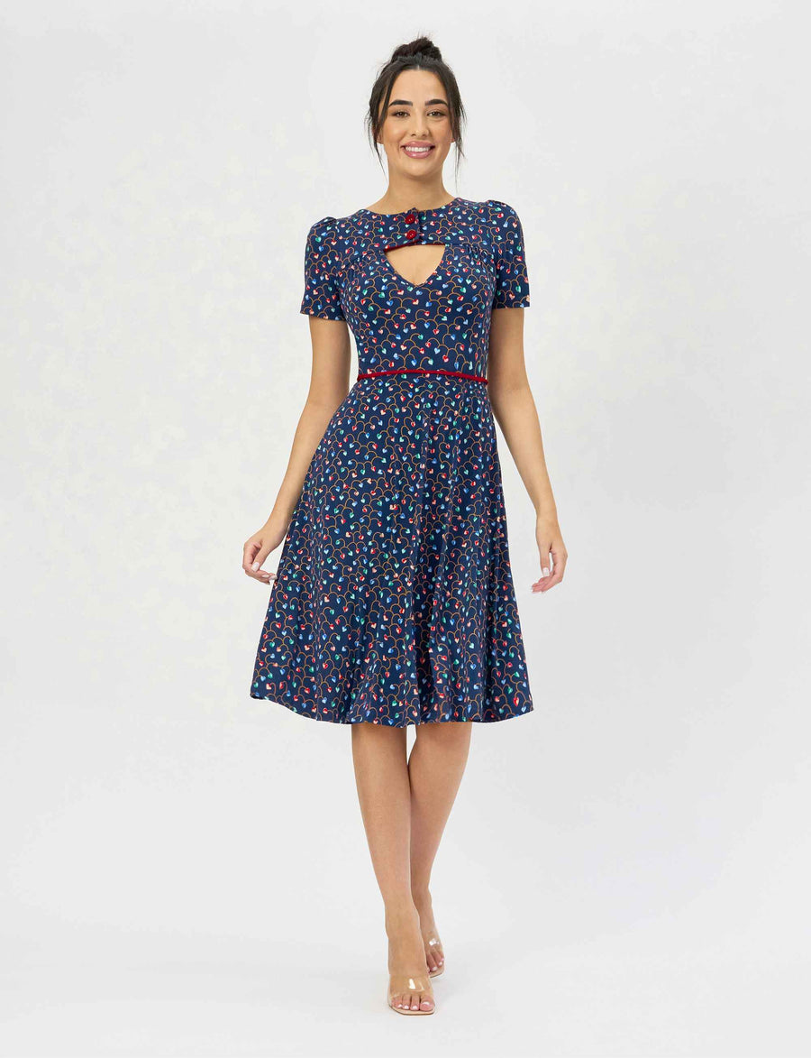 Olivia 'Love Blooms' Fit and Flare Dress NEW ARRIVAL