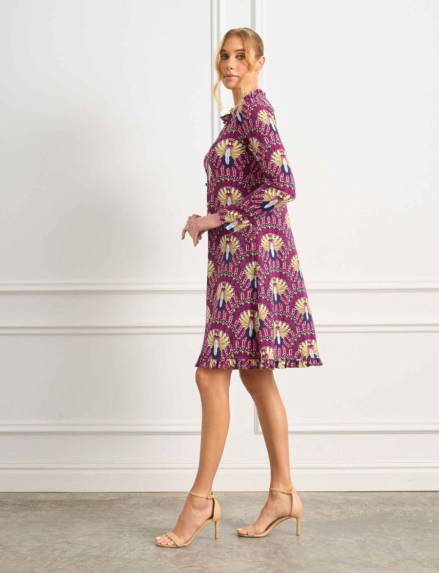 Sara 'Valley Of The Nile' Swing Shift Dress