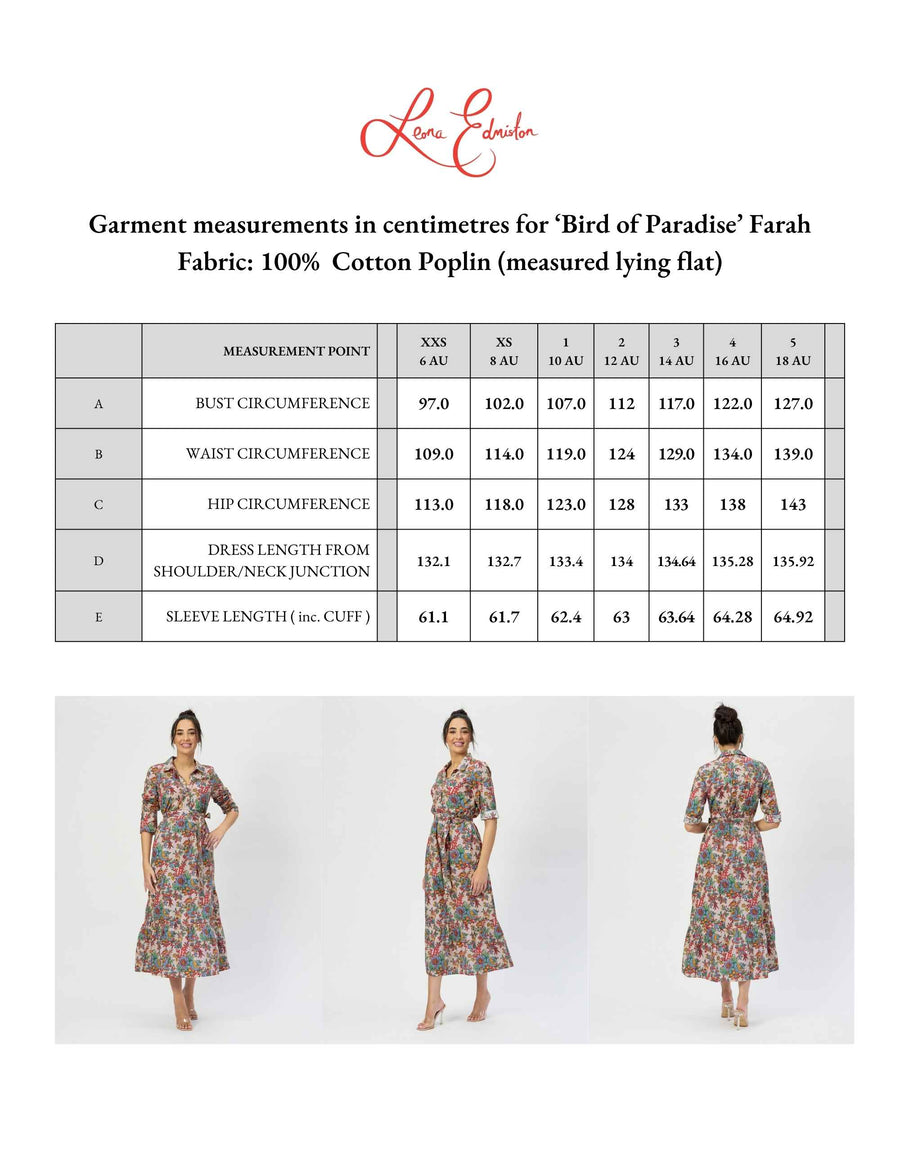 Farah 'Bird Of Paradise' 100% Cotton Shift Dress NEW ARRIVAL