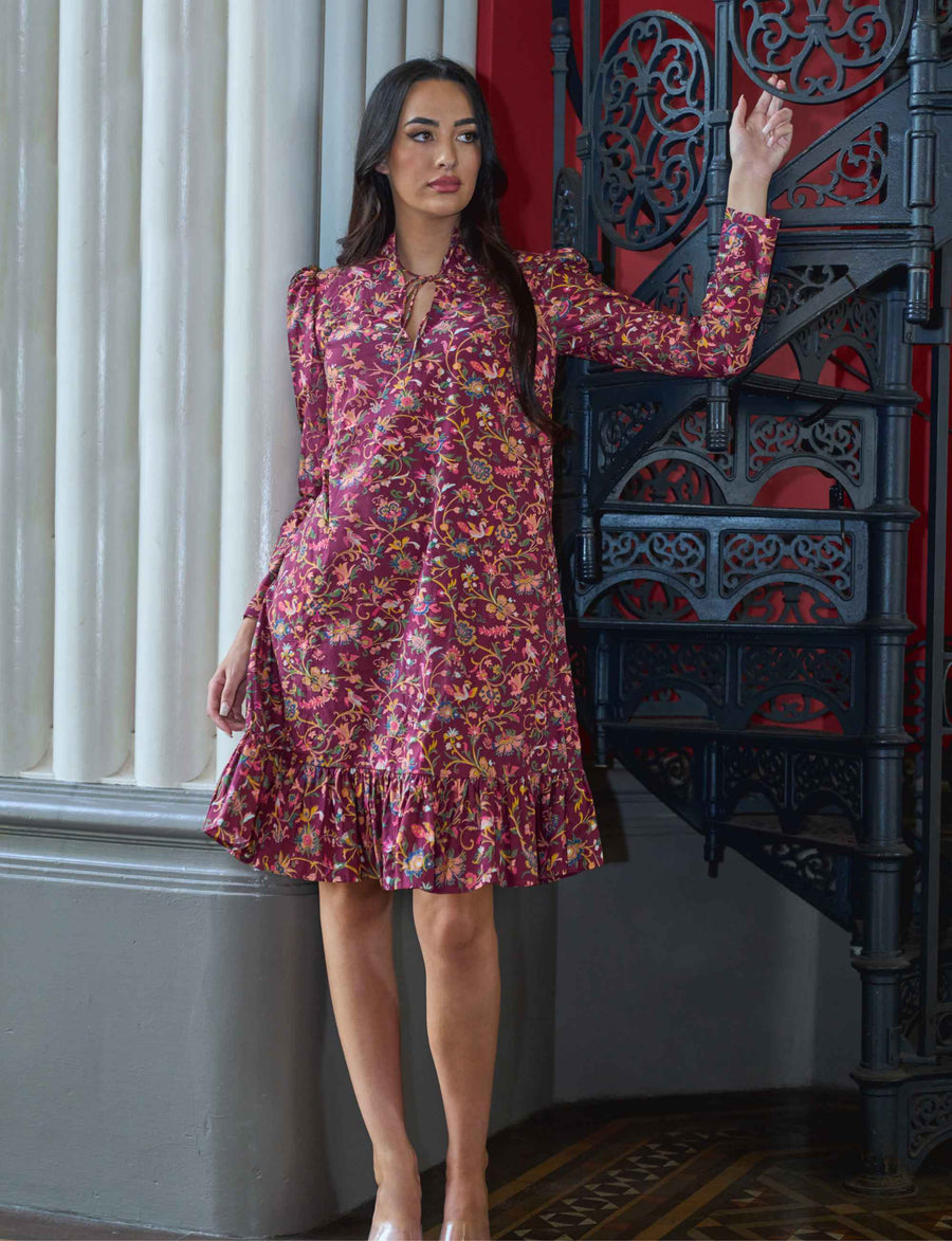 Emmanuelle 'Madras Chintz' A-line Shift Dress