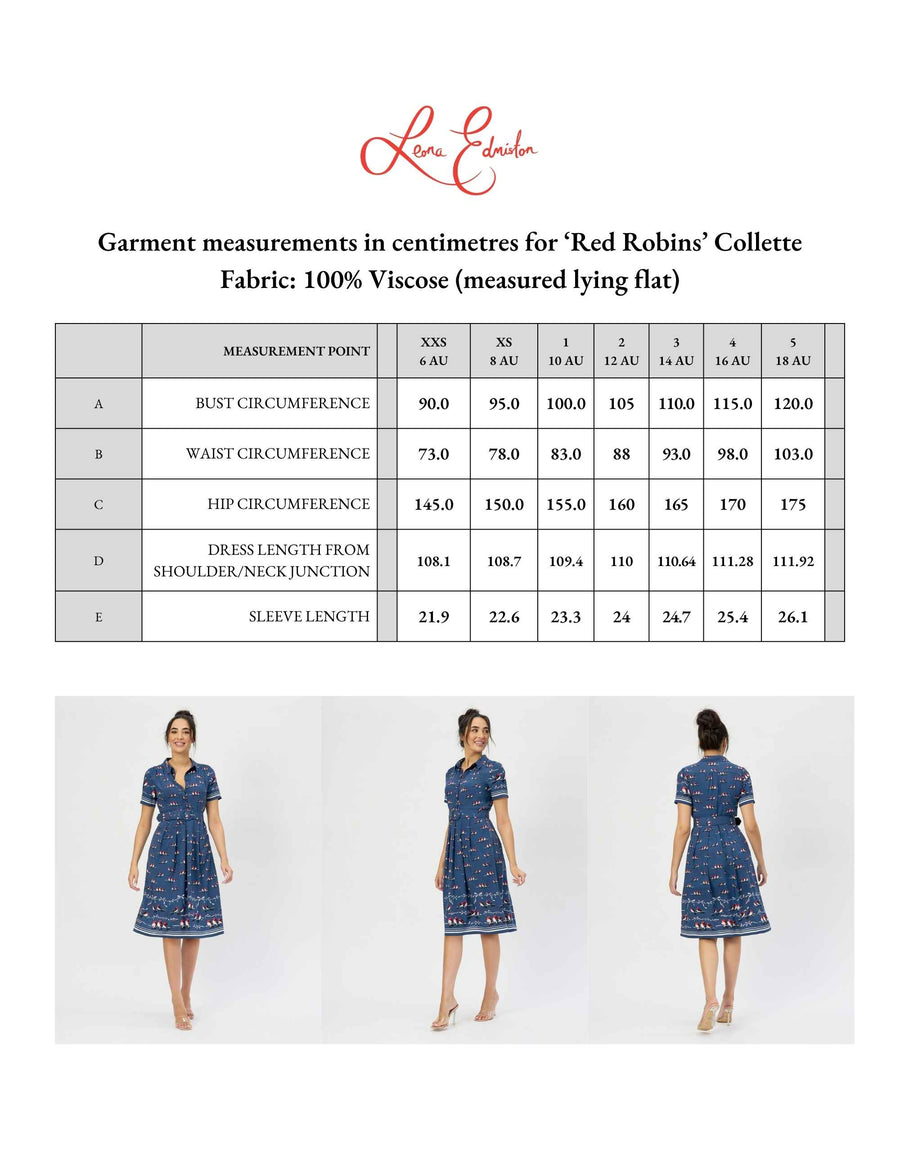 Collette 'Red Robins' Shirtdress