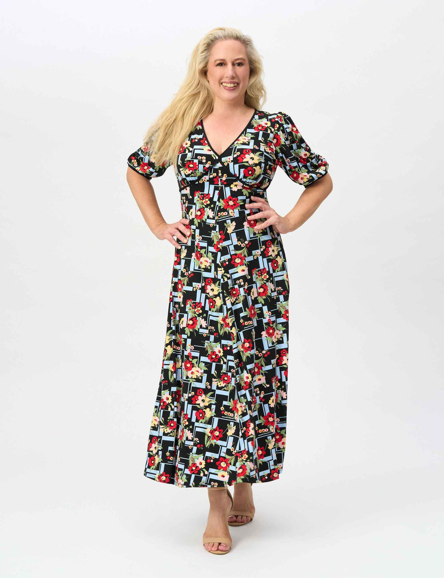 Holly 'Hopscotch' Empire Line Dress