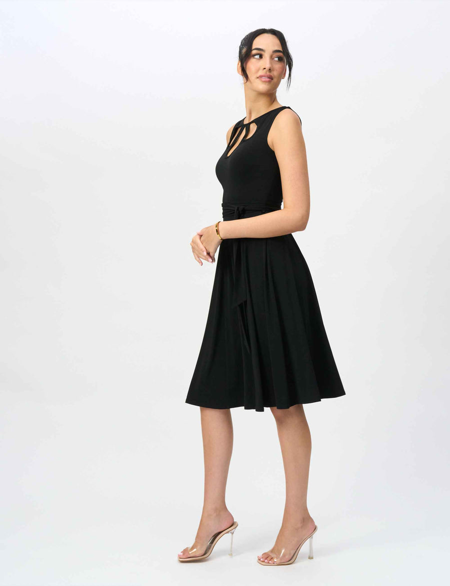 Pamela 'LBD' Black Cocktail Dress with Cutouts