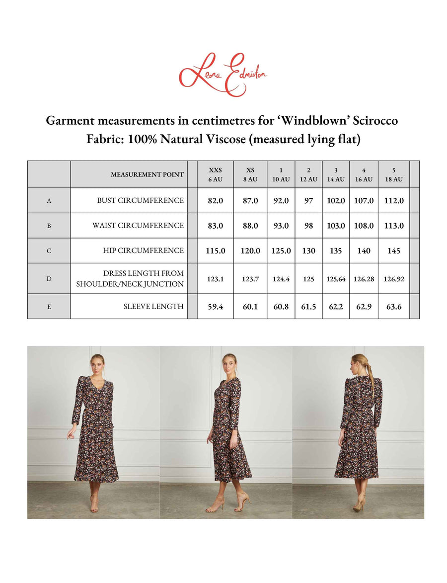 Scirocco 'Windblown' Maxi-line Dress FINAL SALE