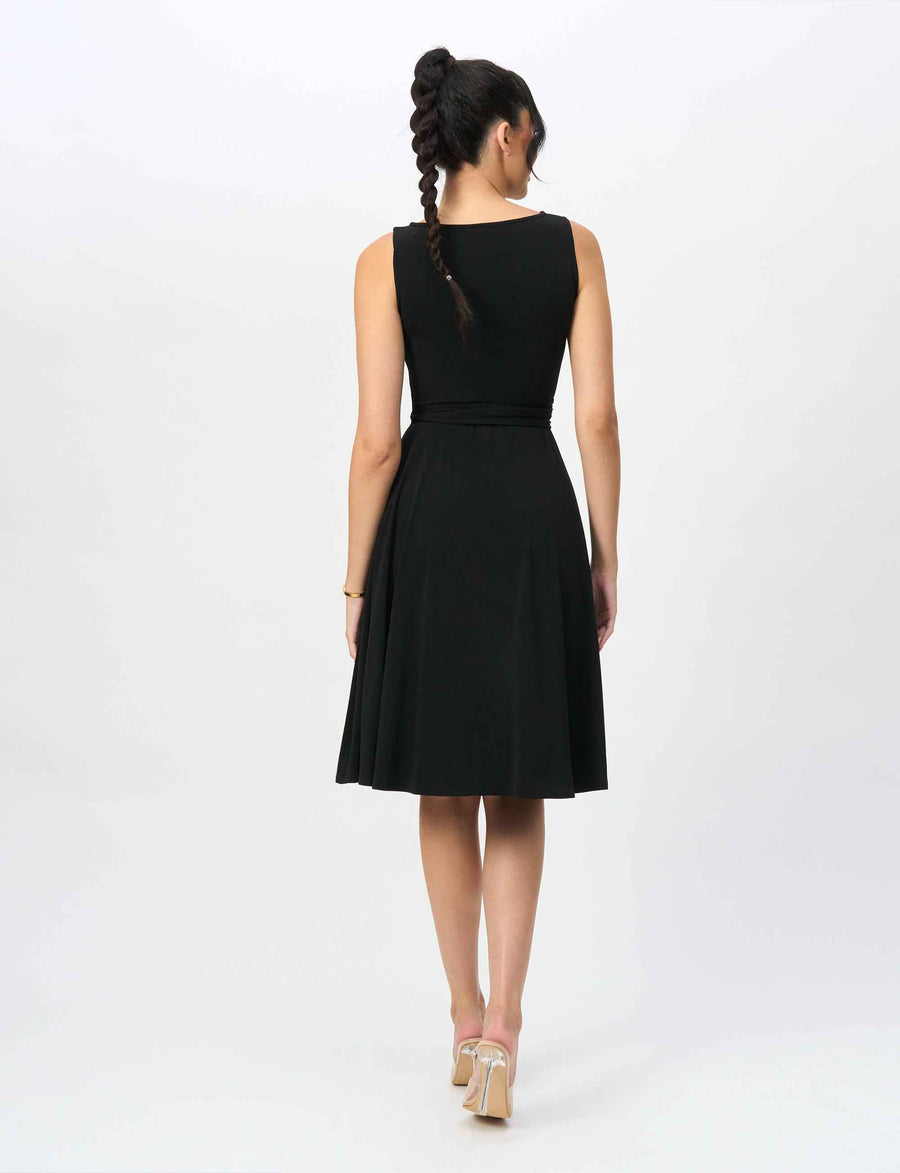 Pamela 'LBD' Black Cocktail Dress with Cutouts