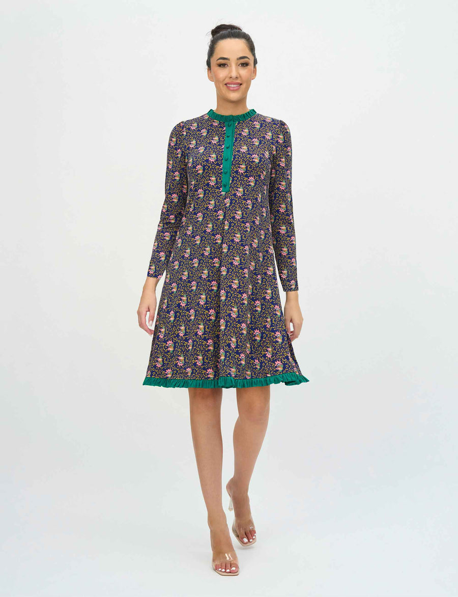 Charlize 'Lily Oasis' Swing Shift Dress