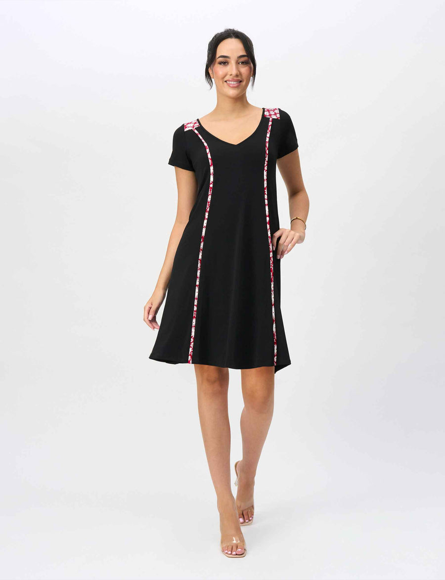 Milani 'Daisy Days Red' Swing Shift Dress