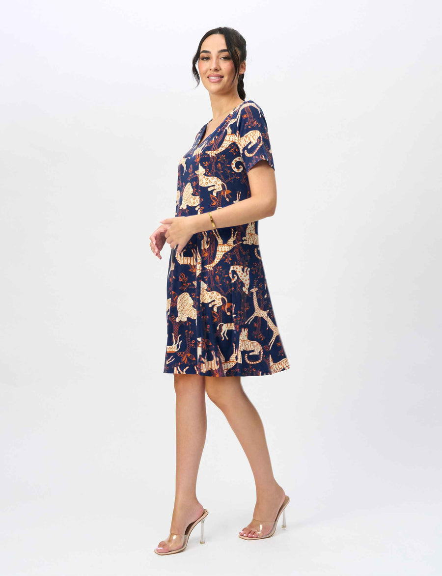 Nila 'Animal Party' A-line Shift Dress