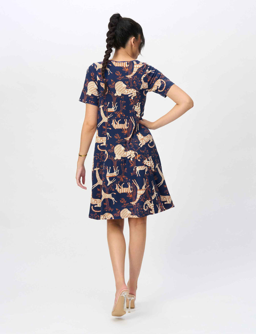 Nila 'Animal Party' A-line Shift Dress