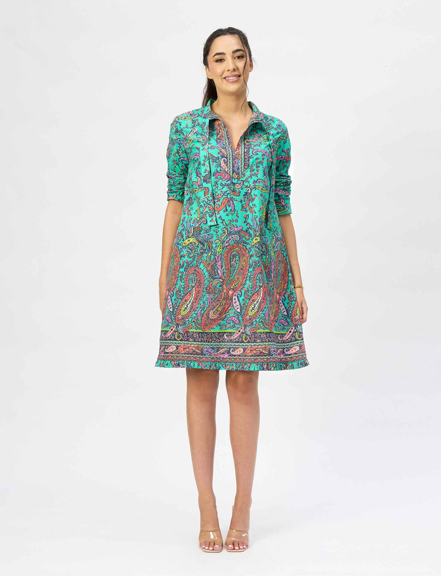 Ursula 'Jaipur Dreams' A-line Shift Dress