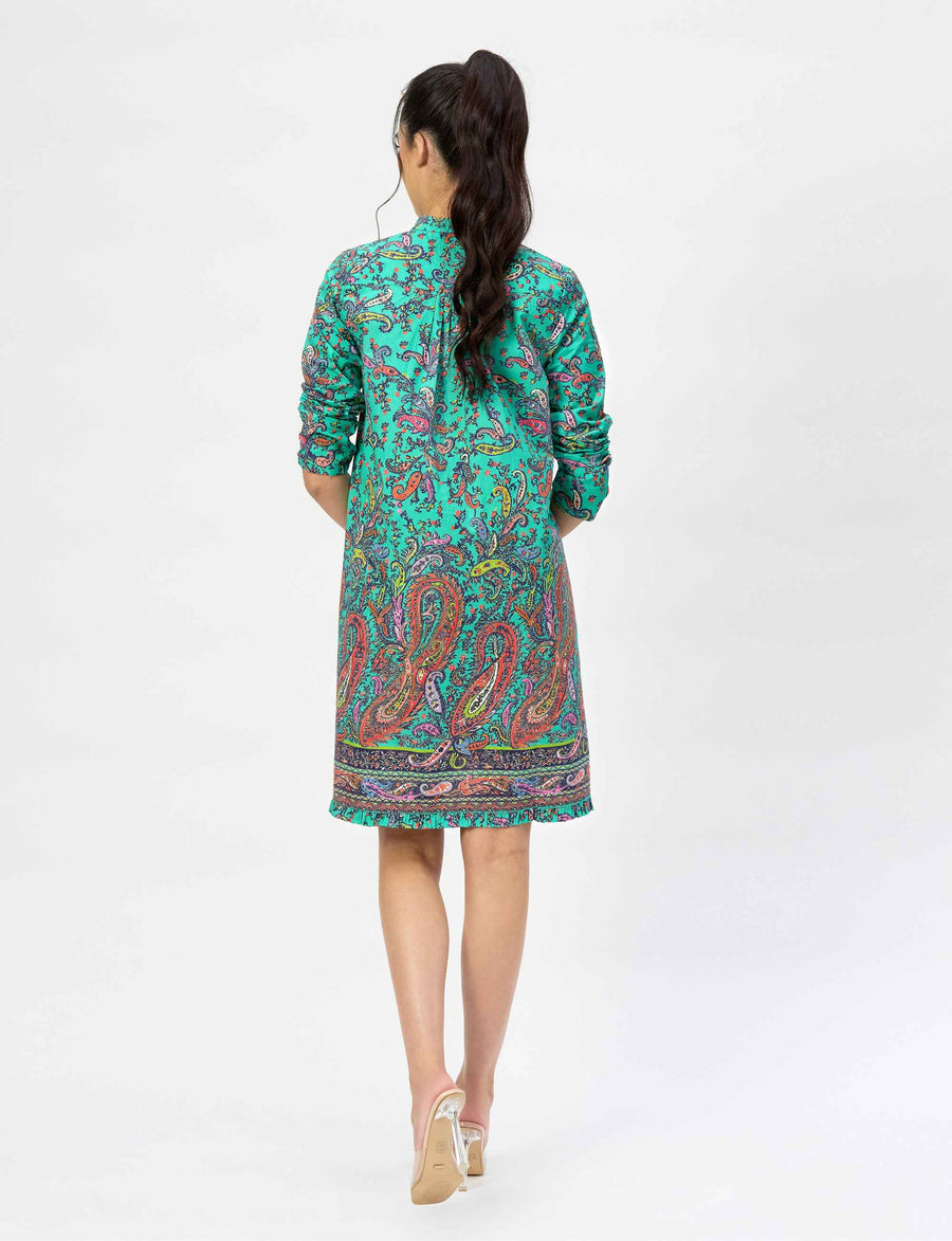 Ursula 'Jaipur Dreams' A-line Shift Dress