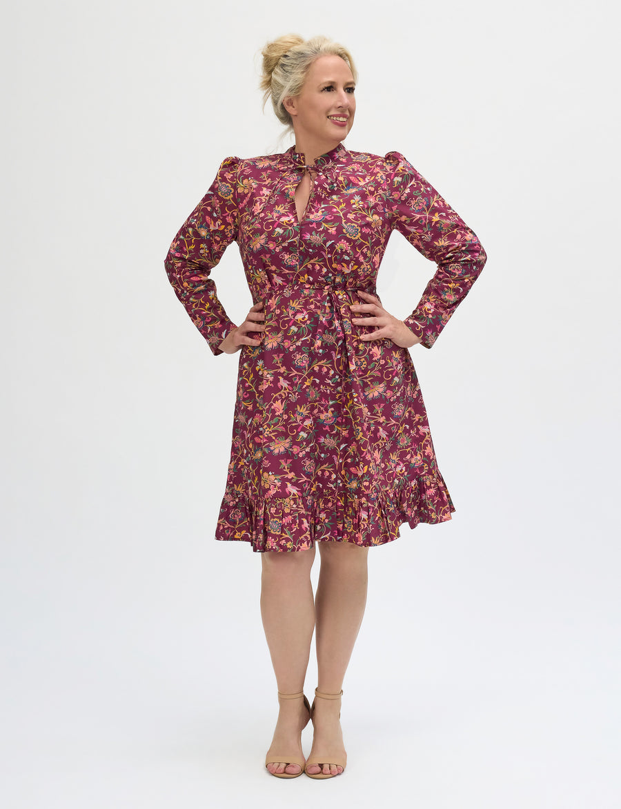 Emmanuelle 'Madras Chintz' A-line Shift Dress
