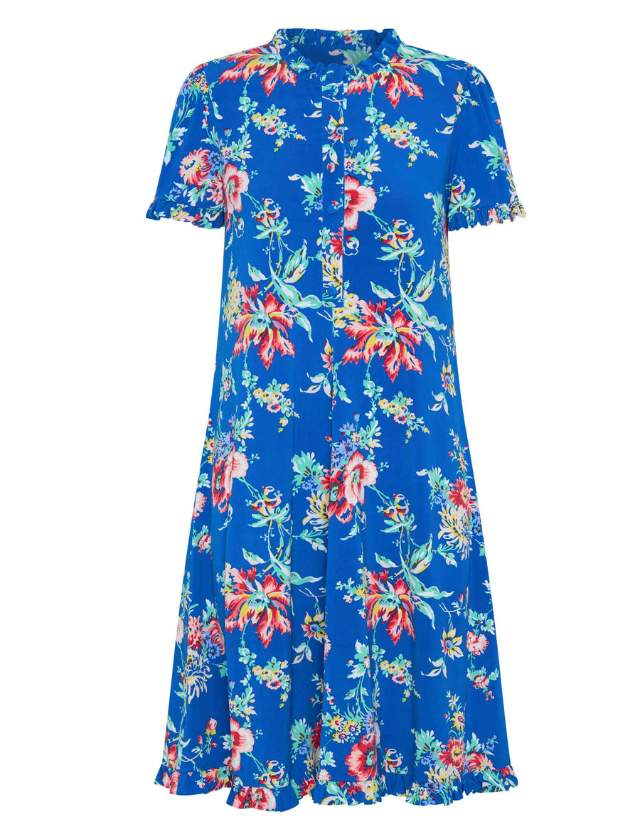 Yolanda 'Trailing Blossoms' Swing Shift Dress (New Arrival)