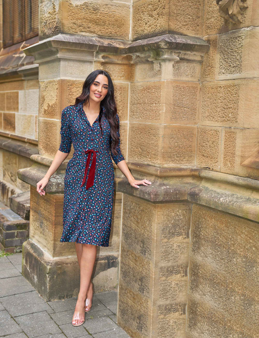 Jules 'Love Blooms' Shirtdress NEW ARRIVAL