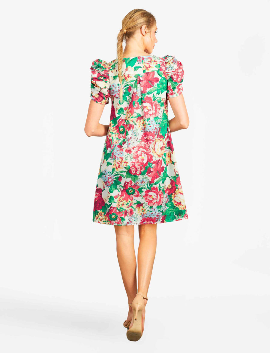 (Pre-Sale) Oakley 'Open Garden' A-Line Shift Shirtdress