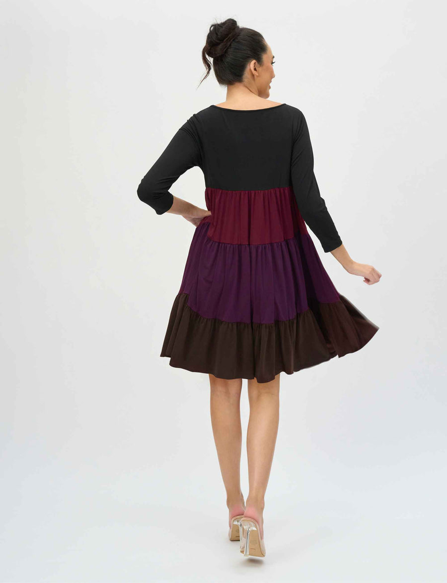 Ethel 'Luxe Layers' Tiered Shift Dress NEW ARRIVAL