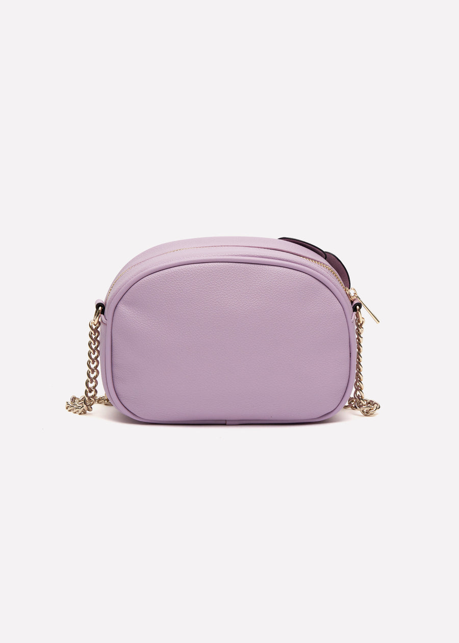 Fleur Rose Lavender Crossbody Handbag